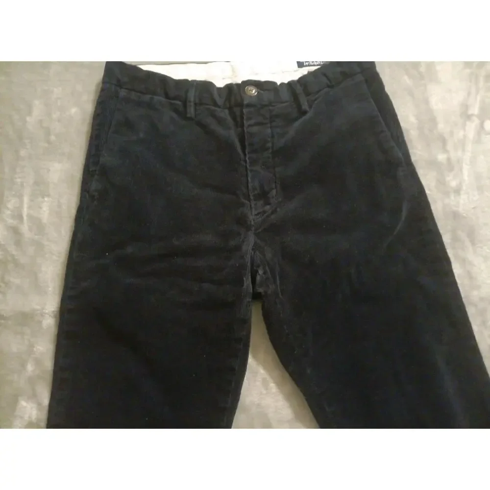 Polo Ralph Lauren Corduroy Slim Fit Pants Mens 29W x 30L Blue